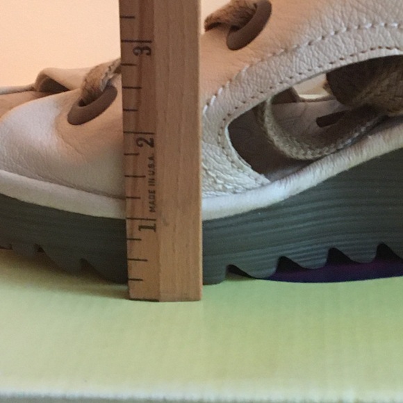 Fly London Ylva Sandals Off White Size 39 (US 8.5 - 9) - Picture 6 of 11